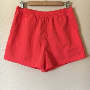 Vintage y2k Adidas Shorts M Coral Orange Running Workout Athleisure